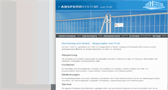 Desktop Screenshot of absperrsysteme.de